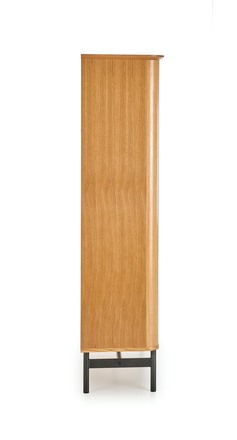 Regál Halmar SMART REG-2 dub přírodní/černá (2p=1szt) (2 Karton) (2)