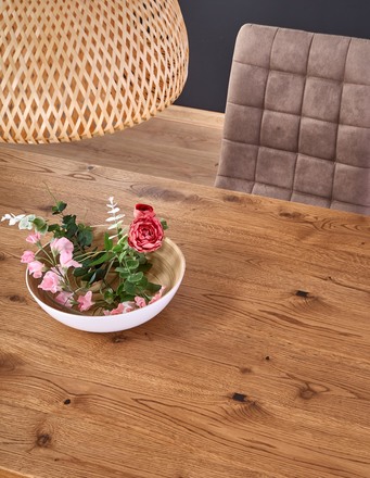 Dřevěný jídelní stůl Halmar XAVIER (3p=1szt) (3 karton) (5)