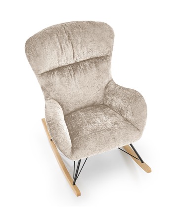 Houpací křeslo Halmar CASTRO béžová (1p=1szt) (6)