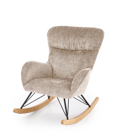 Houpací křeslo Halmar CASTRO béžová (1p=1szt) (3)