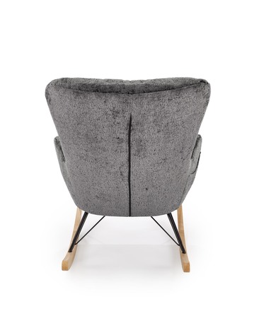 Houpací křeslo Halmar CASTRO šedá (1p=1szt) (6)