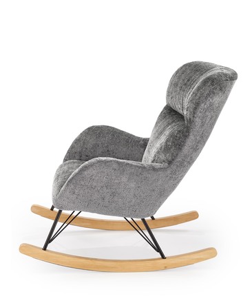 Houpací křeslo Halmar CASTRO šedá (1p=1szt) (3)