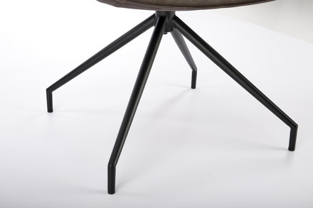 Moderní jídelní židle Halmar K523 hnědá / tmavě hnědá (6)