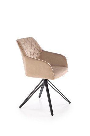 Moderní jídelní židle Halmar K535 béžová (1p=2szt) (1)