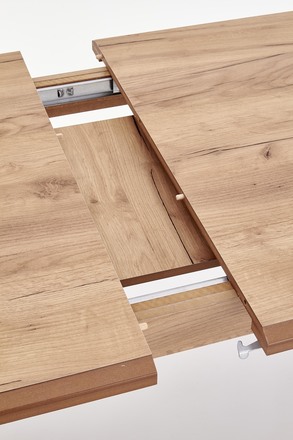 Moderní jídelní stůl Halmar FRYDERYK 160/240 cm barva dub (160-240x90x74 cm) (5)