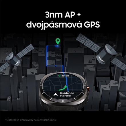 Chytré hodinky Samsung Galaxy Watch Ultra - Titanium Silver (12)