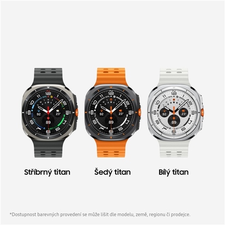 Chytré hodinky Samsung Galaxy Watch Ultra - Titanium Silver (7)