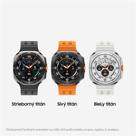 Chytré hodinky Samsung Galaxy Watch Ultra - Titanium Silver (8)