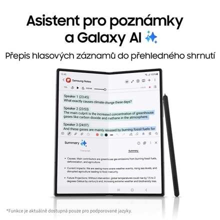 Mobilní telefon Samsung Galaxy Z Fold6 5G 12 GB / 512 GB - růžový (14)