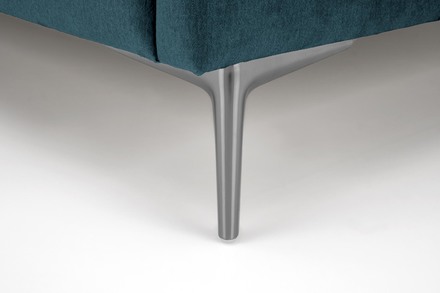 Manželská postel Halmar MODULO W3 postel 160 - čelo tmavě zelená tap. Monolith 37 (1p=1szt) (5)