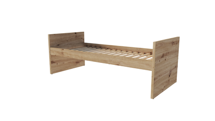 Jednolůžkové postel Halmar VERSO BAZA dub artisan (2 Karton)