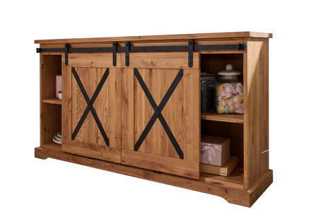 Dřevěná komoda G+K Meble II WZ-0424 dub (1034240401) (1 karton) (2)