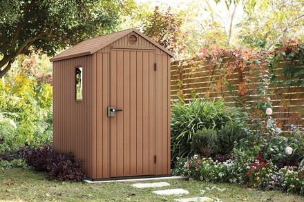 Zahradní domek Keter Darwin 4 x 6 hnědý (3)