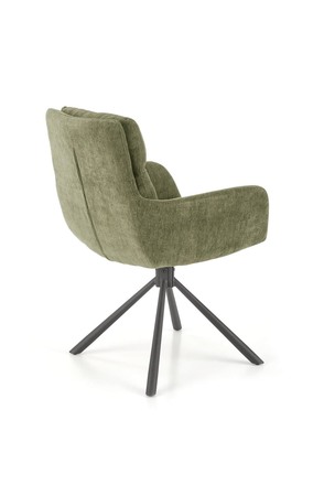 Moderní jídelní židle Halmar K495 olivová (1p=2szt) (3)
