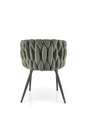 Moderní jídelní židle Halmar K516 olivová (1p=2szt) (3)