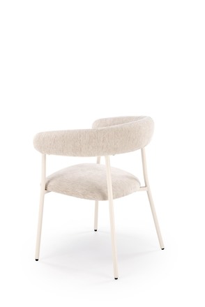Moderní jídelní židle Halmar K557 jasně béžová (3)