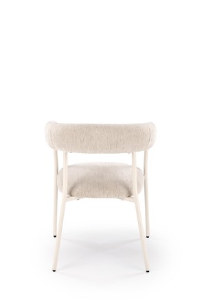 Moderní jídelní židle Halmar K557 jasně béžová (5)