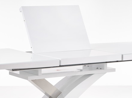 Moderní jídelní stůl Halmar SANDOR 2 bílá (3p=1szt) (3 karton) (5)