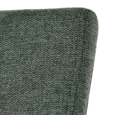 Moderní jídelní židle Autronic Židle jídelní, taštičkové pružiny v sedáku, zelená látka, černý kov (DCL-E2008 GRN2) (28)