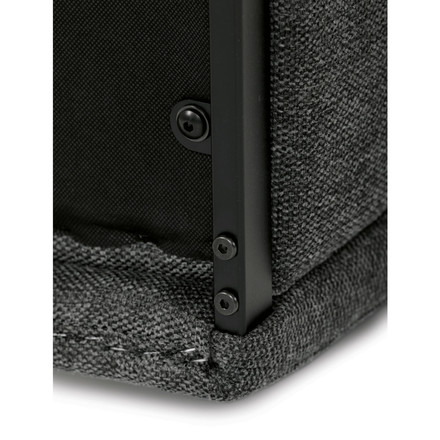 Moderní jídelní židle Autronic Židle jídelní, taštičkové pružiny v sedáku, šedá látka, černý kov (DCL-E2008 GREY2) (32)
