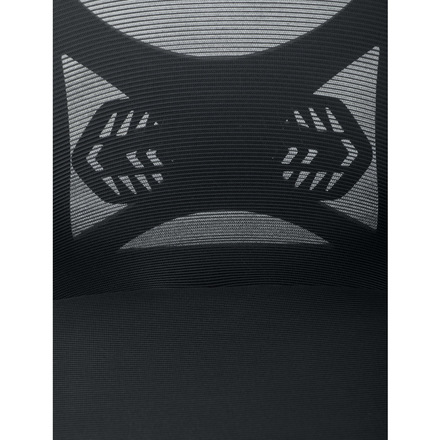 Kancelářská židle Autronic černá síťovina, černý plast, kolečka na tvrdé podlahy (KA-K2021 BK) (28)