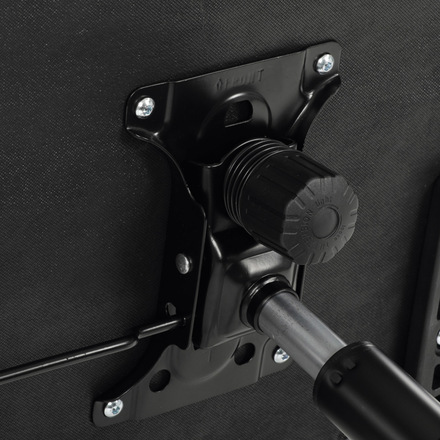 Kancelářská židle Autronic černá síťovina, černý plast, kolečka na tvrdé podlahy (KA-K2021 BK) (43)