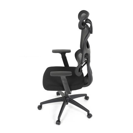 Kancelářská židle Autronic Kancelářská židle, černá síťovina, černý plast, kolečka na tvrdé podlahy (KA-K2080 BK) (16)