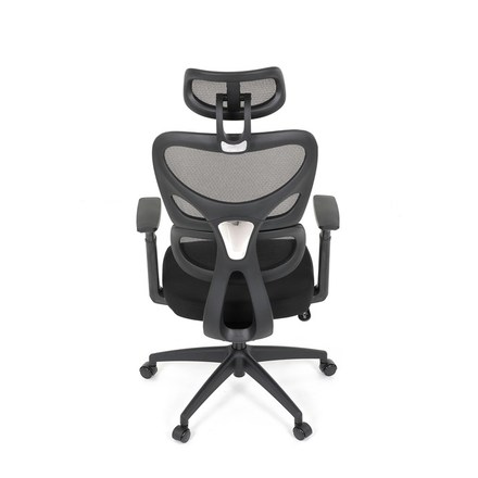 Kancelářská židle Autronic Kancelářská židle, černá síťovina, černý plast, kolečka na tvrdé podlahy (KA-K2080 BK) (19)