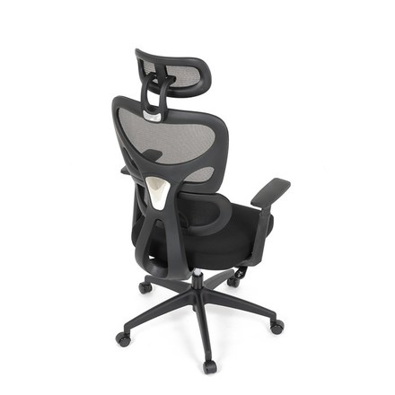 Kancelářská židle Autronic Kancelářská židle, černá síťovina, černý plast, kolečka na tvrdé podlahy (KA-K2080 BK) (20)