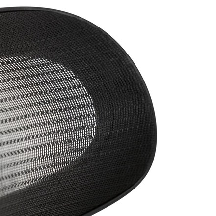 Kancelářská židle Autronic Kancelářská židle, černá síťovina, černý plast, kolečka na tvrdé podlahy (KA-K2080 BK) (36)