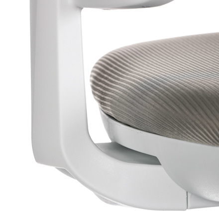 Dětská jídelní židle Autronic Dětská židle, šedá síťovina, černý plastový kříž, kolečka na tvrdé podlahy (KA-C801 GREY) (21)