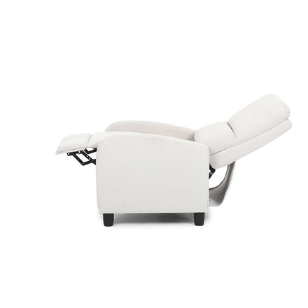 Relaxační křeslo Autronic TV a relaxační křeslo, manuální polohování push back, potah manšestrová béžová látka (TV-4011 BGE2) (9)