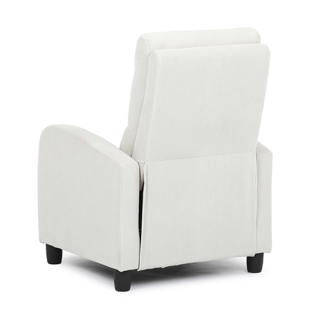 Relaxační křeslo Autronic TV a relaxační křeslo, manuální polohování push back, potah manšestrová béžová látka (TV-4011 BGE2) (11)