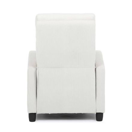 Relaxační křeslo Autronic TV a relaxační křeslo, manuální polohování push back, potah manšestrová béžová látka (TV-4011 BGE2) (12)