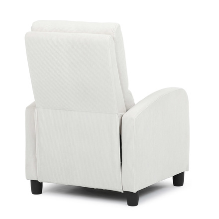 Relaxační křeslo Autronic TV a relaxační křeslo, manuální polohování push back, potah manšestrová béžová látka (TV-4011 BGE2) (13)