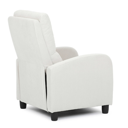 Relaxační křeslo Autronic TV a relaxační křeslo, manuální polohování push back, potah manšestrová béžová látka (TV-4011 BGE2) (14)