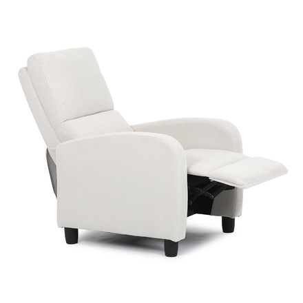 Relaxační křeslo Autronic TV a relaxační křeslo, manuální polohování push back, potah manšestrová béžová látka (TV-4011 BGE2) (19)