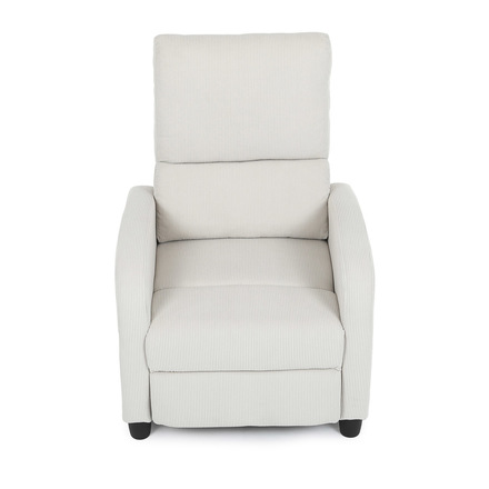 Relaxační křeslo Autronic TV a relaxační křeslo, manuální polohování push back, potah manšestrová béžová látka (TV-4011 BGE2) (22)