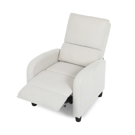 Relaxační křeslo Autronic TV a relaxační křeslo, manuální polohování push back, potah manšestrová béžová látka (TV-4011 BGE2) (24)