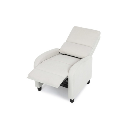 Relaxační křeslo Autronic TV a relaxační křeslo, manuální polohování push back, potah manšestrová béžová látka (TV-4011 BGE2) (25)