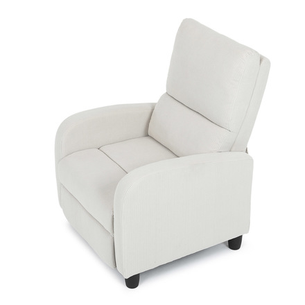 Relaxační křeslo Autronic TV a relaxační křeslo, manuální polohování push back, potah manšestrová béžová látka (TV-4011 BGE2) (26)