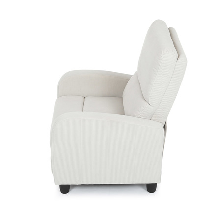 Relaxační křeslo Autronic TV a relaxační křeslo, manuální polohování push back, potah manšestrová béžová látka (TV-4011 BGE2) (27)