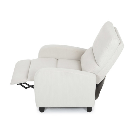 Relaxační křeslo Autronic TV a relaxační křeslo, manuální polohování push back, potah manšestrová béžová látka (TV-4011 BGE2) (28)