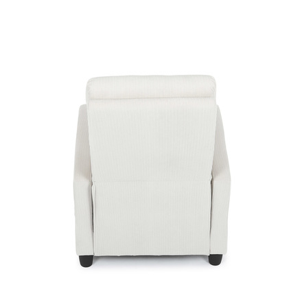 Relaxační křeslo Autronic TV a relaxační křeslo, manuální polohování push back, potah manšestrová béžová látka (TV-4011 BGE2) (32)