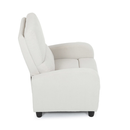 Relaxační křeslo Autronic TV a relaxační křeslo, manuální polohování push back, potah manšestrová béžová látka (TV-4011 BGE2) (37)