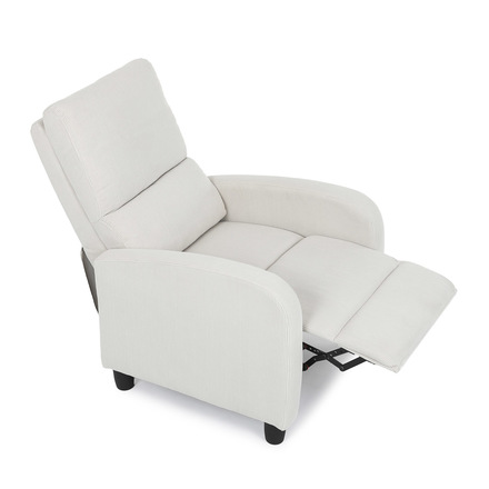 Relaxační křeslo Autronic TV a relaxační křeslo, manuální polohování push back, potah manšestrová béžová látka (TV-4011 BGE2) (39)