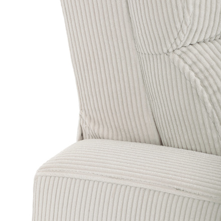 Relaxační křeslo Autronic TV a relaxační křeslo, manuální polohování push back, potah manšestrová béžová látka (TV-4011 BGE2) (43)