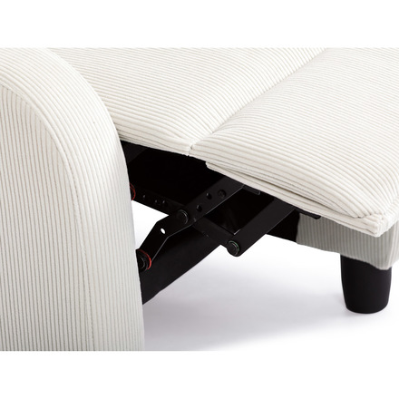 Relaxační křeslo Autronic TV a relaxační křeslo, manuální polohování push back, potah manšestrová béžová látka (TV-4011 BGE2) (48)