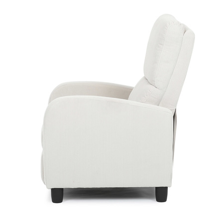 Relaxační křeslo Autronic TV a relaxační křeslo, manuální polohování push back, potah manšestrová béžová látka (TV-4011 BGE2) (7)