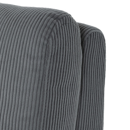 Relaxační křeslo Autronic TV a relaxační křeslo, manuální polohování push back, potah manšestrová šedá látka (TV-4011 GREY2) (46)